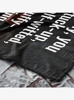 Star Wars Classic Quotes Leia 50x60" Silk Touch Throw Blanket