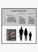 Star Wars Classic Quotes Darth Sidious 50x60" Silk Touch Throw Blanket