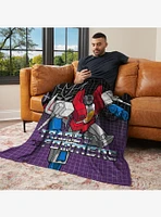Transformers G1 Grid Starscream 50x60" Silk Touch Throw Blanket