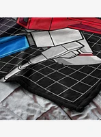 Transformers G1 Grid Starscream 50x60" Silk Touch Throw Blanket