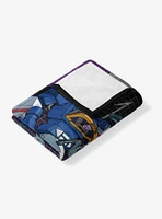 Transformers G1 Grid Soundwave 50x60" Silk Touch Throw Blanket