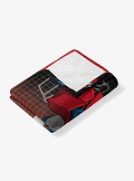 Transformers G1 Grid Optimus Prime 50x60" Silk Touch Throw Blanket