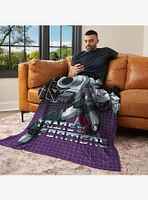 Transformers G1 Grid Megatron 50x60" Silk Touch Throw Blanket