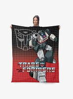 Transformers G1 Grid Jazz 50x60" Silk Touch Throw Blanket
