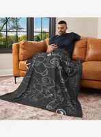 Transformers G1 Optimus Prime and Megatron 50x60" Silk Touch Throw Blanket