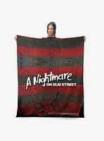 A Nightmare On Elm Street Sweater 50x60" Silk Touch Throw Blanket