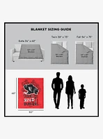 Beetlejuice So So Strange 50x60" Silk Touch Throw Blanket