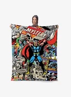 Marvel Thor Comic 50x60" Silk Touch Throw Blanket
