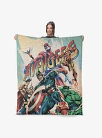 Marvel The Avengers Beyond Comic 50x60" Silk Touch Throw Blanket