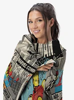 Marvel Iron Man Comic 50x60" Silk Touch Throw Blanket