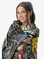 Marvel Ghost Rider Comic 50x60" Silk Touch Throw Blanket