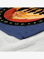 Star Wars Skeleton Crew Badges Silk Touch Sherpa Throw Blanket