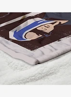 Star Wars Skeleton Crew Portraits Silk Touch Sherpa Throw Blanket