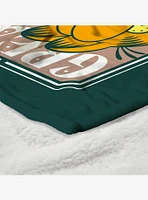 Garfield The Great Indoors Silk Touch Sherpa Throw Blanket