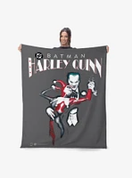 DC Comics Joker Tango Silk Touch Sherpa Throw Blanket