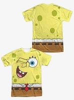 SpongeBob SquarePants Wink Face Sublimated T-Shirt