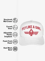 Top Gun: Maverick Fly Like A Girl Foam Trucker Hat
