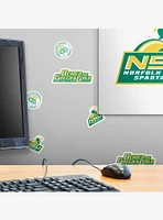 Norfolk State University NSU Green And Gold 100ct Sticker Pack