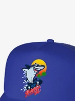 Shark Week: Television Series Skate Boarding Shark Foam Trucker Hat