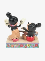 Disney Mickey & Minnie Hawaii Jim Shore Figurine
