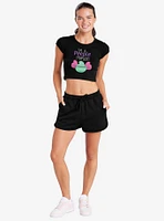 Peeps Easter I'm A Peeple Person Baby Rib Womens Crop Top