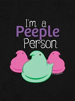Peeps Easter I'm A Peeple Person Baby Rib Womens Crop Top