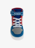 Sonic The Hedgehog Boys High Top Canvas Sneakers