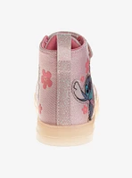 Disney Lilo & Stitch Toddler Girls High Top Light Up Sneakers