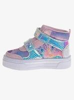 Disney The Little Mermaid Toddler & Girls High Top Sneakers