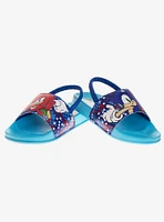 Sonic The Hedgehog Toddler & Boys Dual Sizes Slides