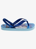 Sonic The Hedgehog Toddler & Boys Slip-On Flip Flops