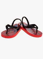 Marvel Spider-Man Toddler & Boys Flip Flops