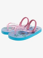 Disney Lilo & Stitch and Angel Toddler Girls Dual Sizes Flip Flops