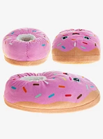 Pink Doughnut Girls Comfy Slippers