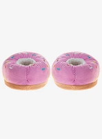 Pink Doughnut Girls Comfy Slippers
