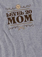 Dungeons & Dragons Level 20 Mom Women's Crop Top T-Shirt