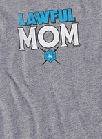 Dungeons & Dragons Lawful Mom Women's Crop Top T-Shirt