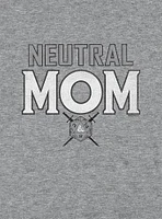 Dungeons & Dragons Neutral Mom Cap Sleeve Baby Rib Women's Crop Top