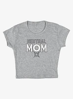 Dungeons & Dragons Neutral Mom Cap Sleeve Baby Rib Women's Crop Top
