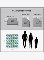Harry Potter Butterbeer Repeat 50x60" Silk Touch Throw Blanket