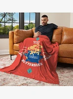 Harry Potter Leaky Cauldron 50x60" Silk Touch Throw Blanket