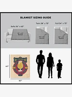 Harry Potter Served Fresh 50x60" Silk Touch Throw Blanket