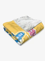Clueless Ugh As If Silk Touch Sherpa Throw Blanket