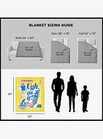 Clueless Ugh As If Silk Touch Sherpa Throw Blanket