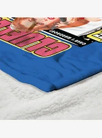 Clueless More Runways Silk Touch Sherpa Throw Blanket