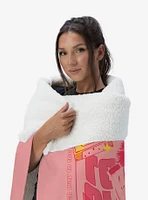 Clueless Totally Clueless Silk Touch Sherpa Throw Blanket