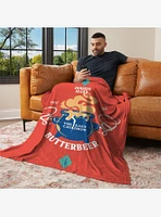 Harry Potter Leaky Cauldron 60x80" Silk Touch Throw Blanket