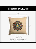 Harry Potter Three Broomsticks Throw Pillow