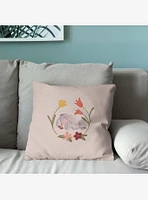Disney Winnie The Pooh In The Garden Throw Pillow