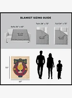 Harry Potter Served Fresh 40x50" Silk Touch Throw Blanket